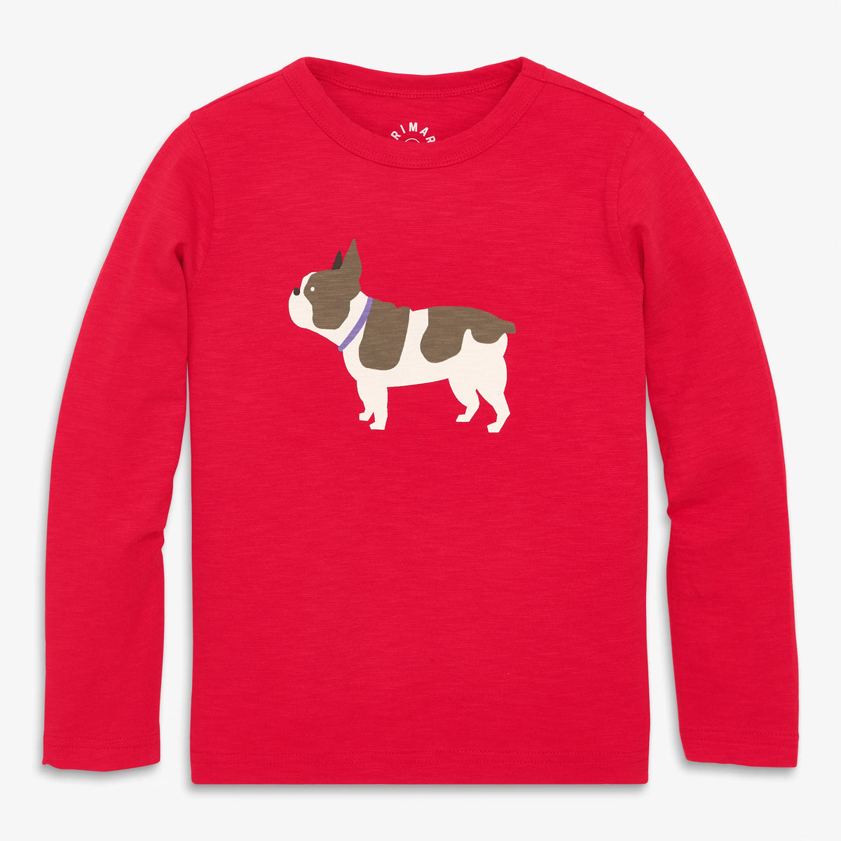 Kids long sleeve frenchie tee