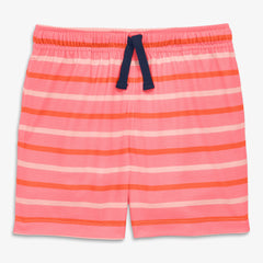 Clearance kids drawstring pj short in stripe