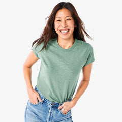 Women's fit classic crewneck tee