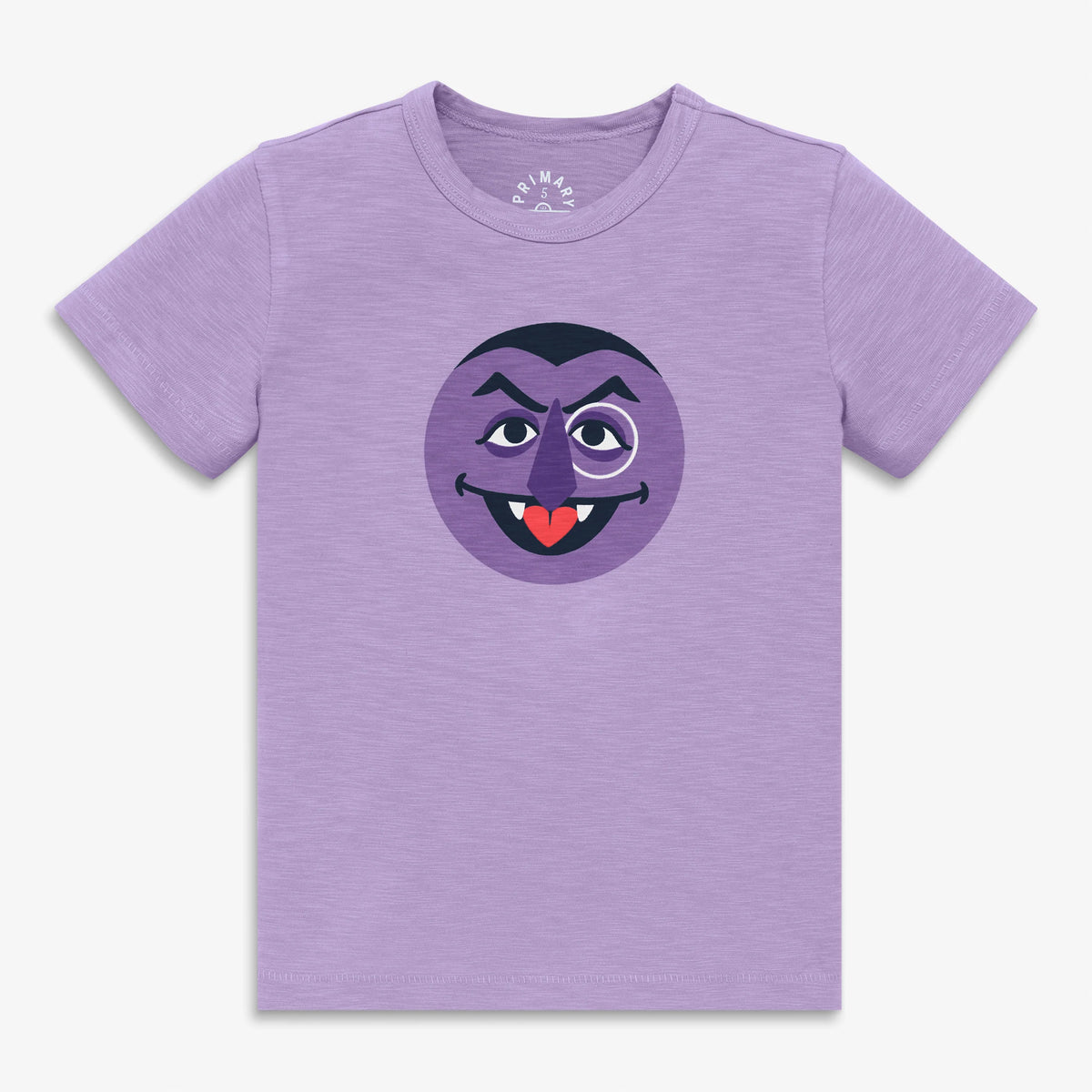Kids Count Von Count tee