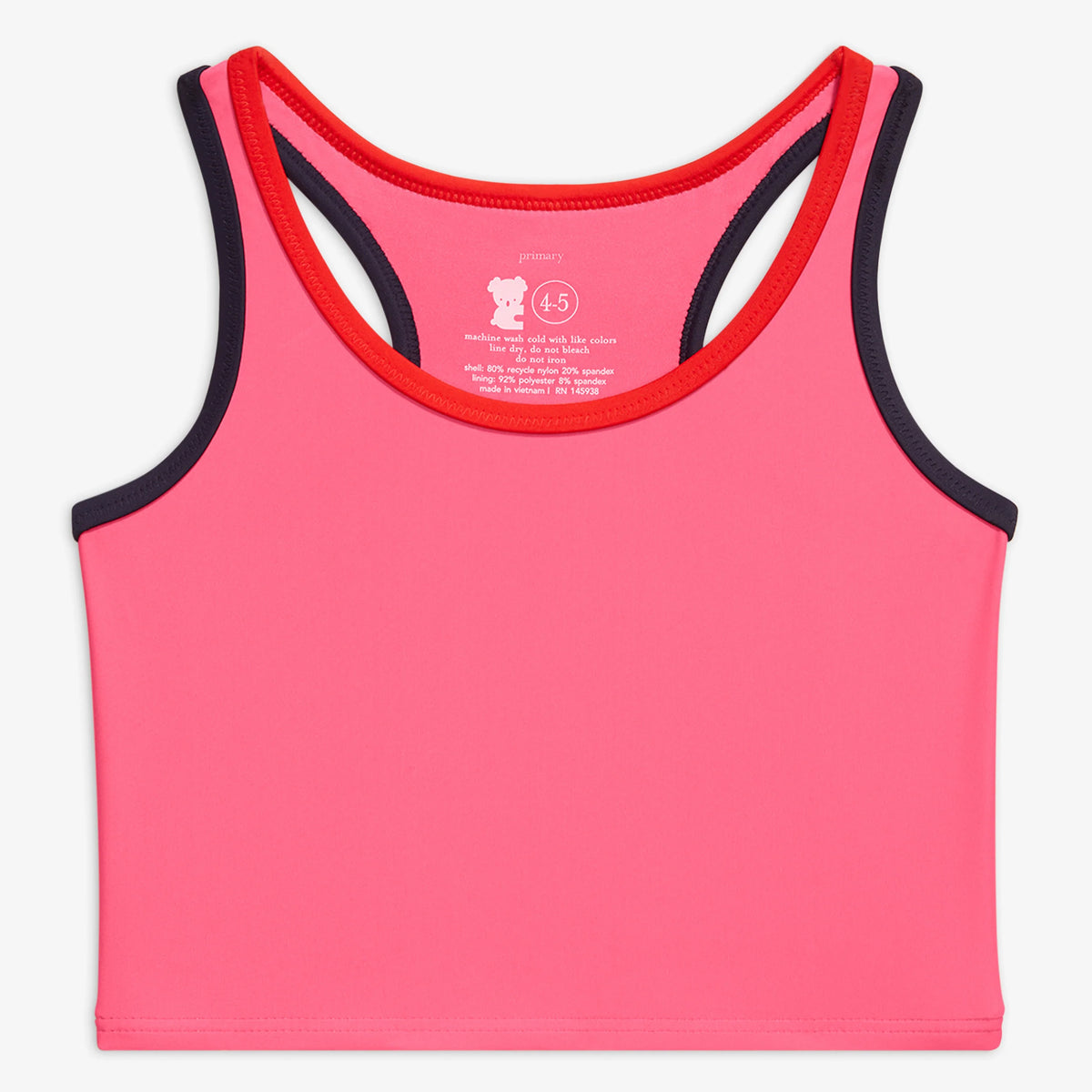 Clearance kids tipped swim top