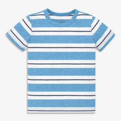 Kids heathered tee in multi stripe