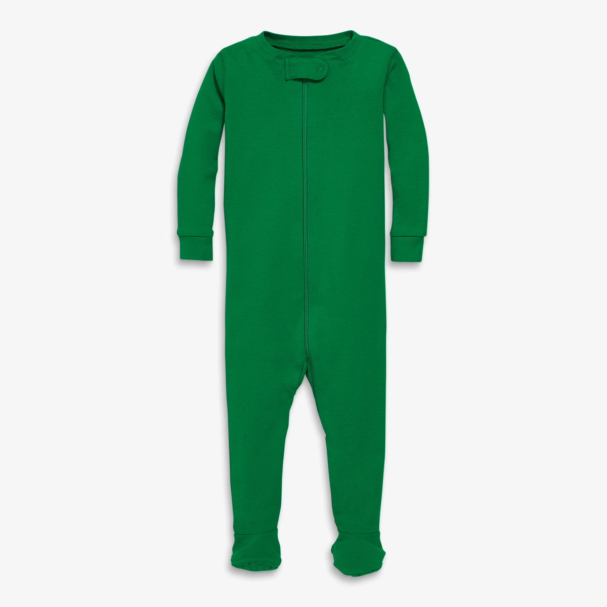 Clearance baby organic zip footie